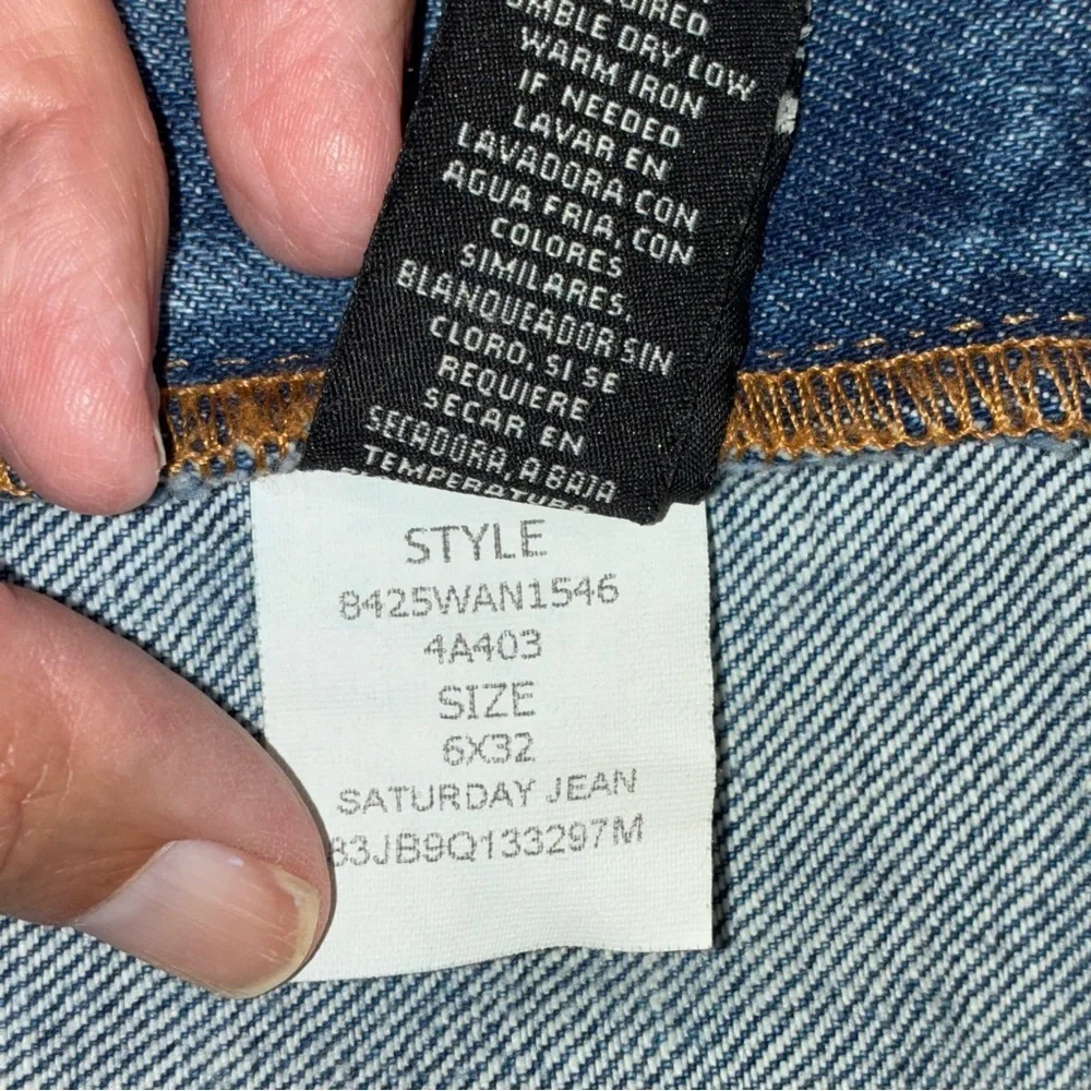 Polo Ralph Lauren Women's Saturday Jean 6  Straight Leg Y2K *READ DESCRIPTION